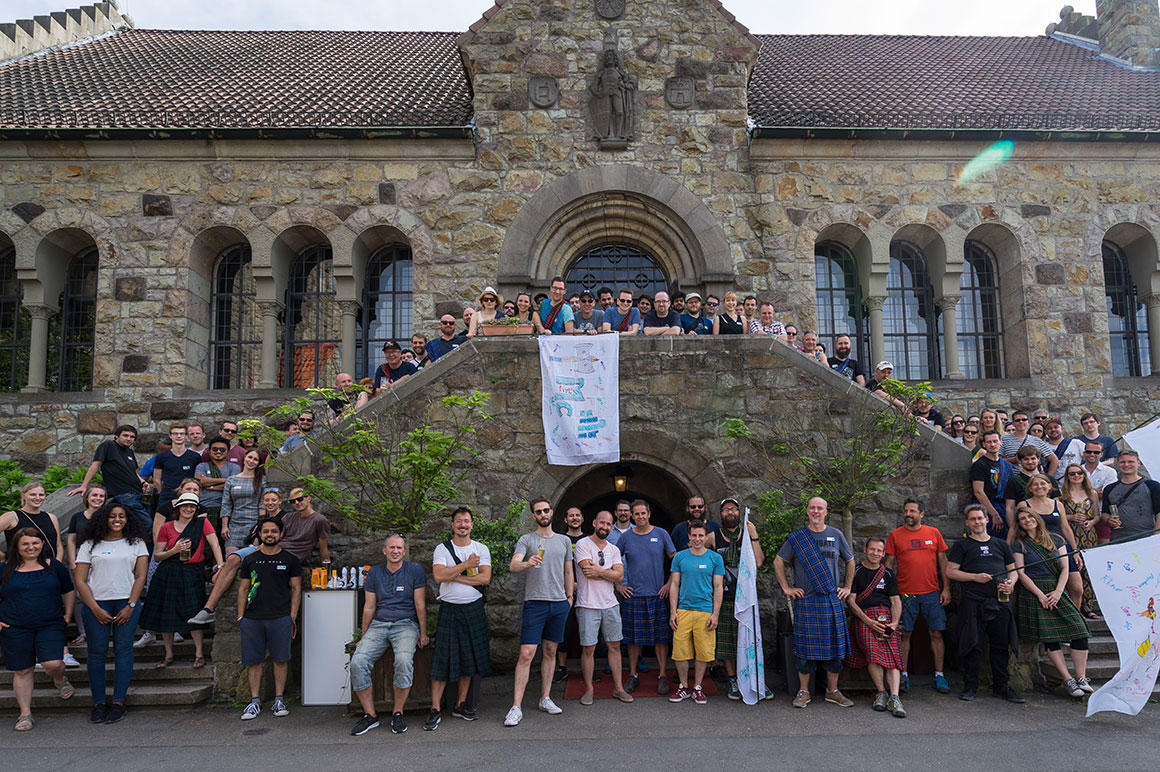 Sommerfest Wachenburg Teamevent 