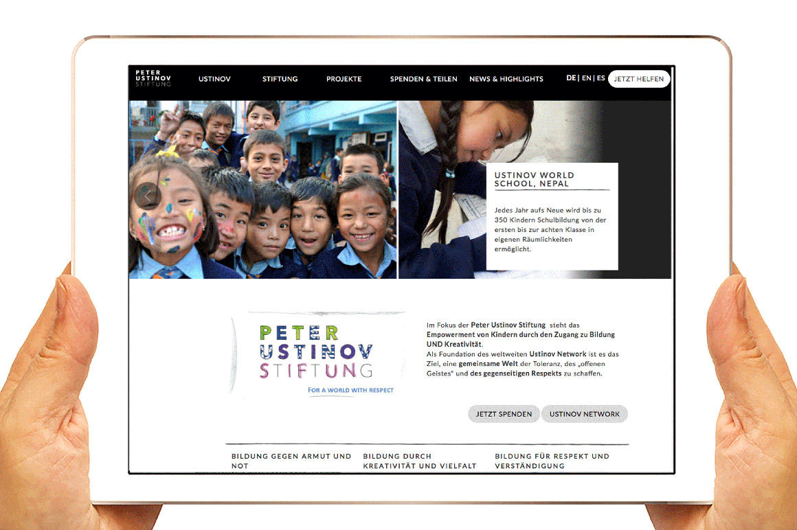 Ustinov Stiftung ETECTURE