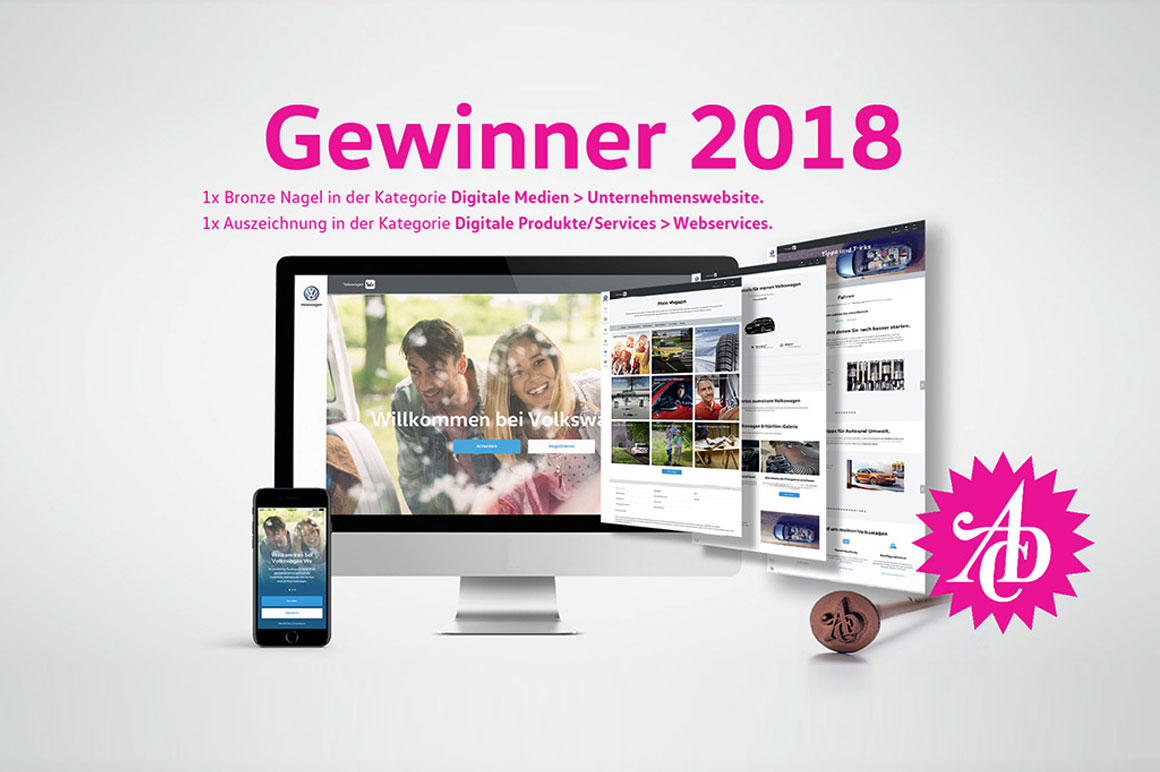 ADC Award für Volkswagen We